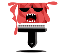 Brush sticker #7872837