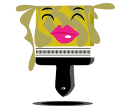 Brush sticker #7872855