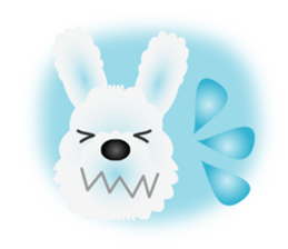 White dog Chiro sticker #7873080