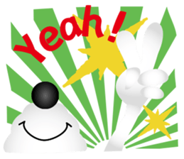 White dog Chiro sticker #7873096