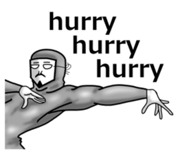 higeji mask part2 sticker #7873258