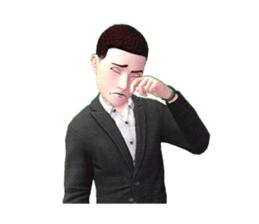 Mr. Jeam-Jeam & Miss.Sudsuey sticker #7873758