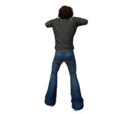 Nai Tungsak Goodly & Miss. Jeab Longpung sticker #7873797