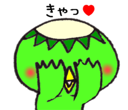 Happy embarrassed maiden sticker #7874864