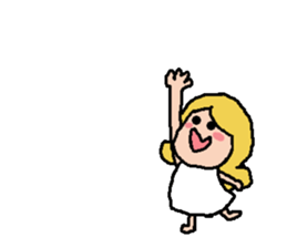 Small little fairy 2 sticker #7874940