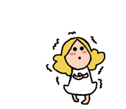 Small little fairy 2 sticker #7874942