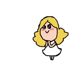 Small little fairy 2 sticker #7874943