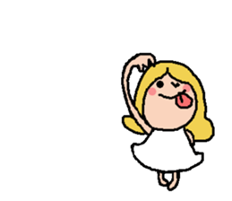 Small little fairy 2 sticker #7874944