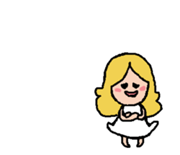 Small little fairy 2 sticker #7874949