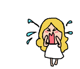 Small little fairy 2 sticker #7874951