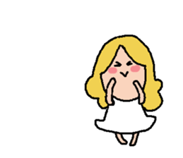 Small little fairy 2 sticker #7874959