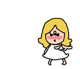 Small little fairy 2 sticker #7874963