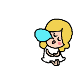 Small little fairy 2 sticker #7874964