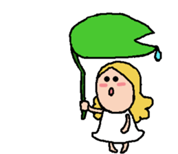 Small little fairy 2 sticker #7874965