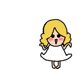 Small little fairy 2 sticker #7874966