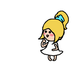 Small little fairy 2 sticker #7874968