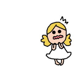 Small little fairy 2 sticker #7874971