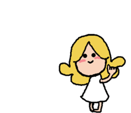 Small little fairy 2 sticker #7874974