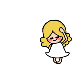 Small little fairy 2 sticker #7874975