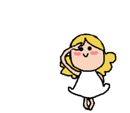 Small little fairy 2 sticker #7874977