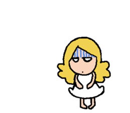 Small little fairy 2 sticker #7874978