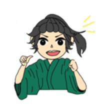 Matajiro & Chiehime 2 sticker #7875144