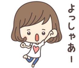 Pretty Girl ver1 -kansai- sticker #7875288