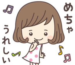 Pretty Girl ver1 -kansai- sticker #7875289