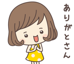 Pretty Girl ver1 -kansai- sticker #7875292