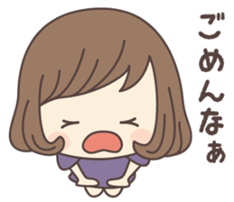 Pretty Girl ver1 -kansai- sticker #7875293