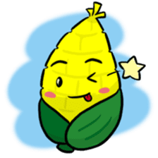Happy Little Corn sticker #7876710