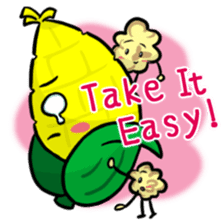 Happy Little Corn sticker #7876724