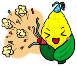Happy Little Corn sticker #7876747