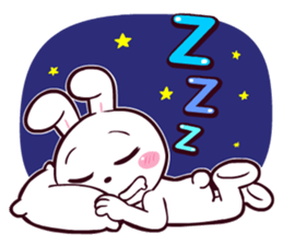 I'm just a rabbit. sticker #7877269