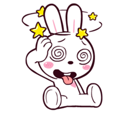 I'm just a rabbit. sticker #7877270
