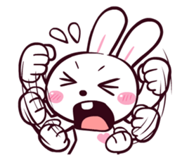 I'm just a rabbit. sticker #7877276