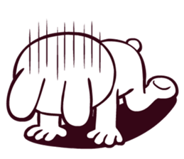 I'm just a rabbit. sticker #7877277