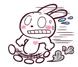 I'm just a rabbit. sticker #7877287