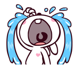 I'm just a rabbit. sticker #7877306