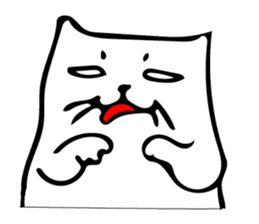 The cat which cries 2 sticker #7877367