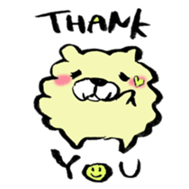Dogs to say thanks! sticker #7877459