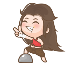 Miss Sri-mueng sticker #7877668