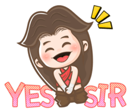 Miss Sri-mueng sticker #7877674