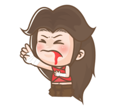 Miss Sri-mueng sticker #7877680