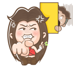 Miss Sri-mueng sticker #7877684