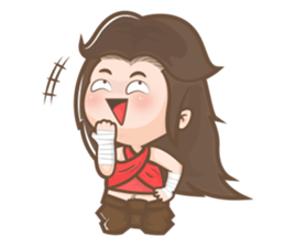 Miss Sri-mueng sticker #7877686