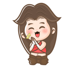 Miss Sri-mueng sticker #7877688
