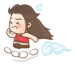 Miss Sri-mueng sticker #7877707