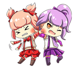 Reon, Reyna, and re:ON Comics family sticker #7878187