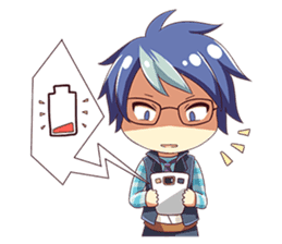 Reon, Reyna, and re:ON Comics family sticker #7878193